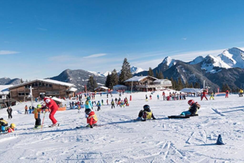 Les Cimes, Chaleureux Studio 4 Pers, 50M Du Telecabine, Vue Degagee Sur Les Pistes, Draps Non Compris Сен-Жан-д'Ольп Экстерьер фото